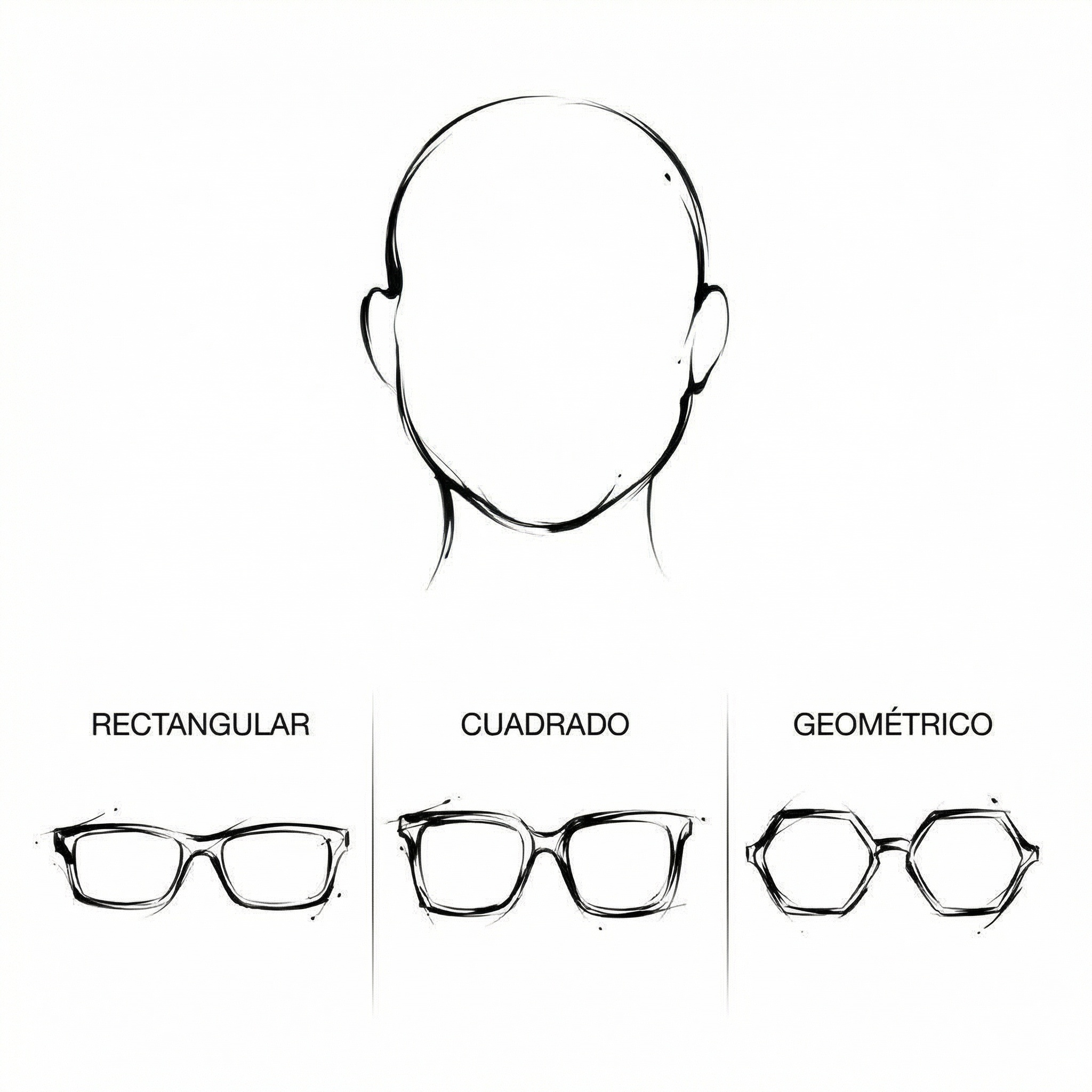 Rostro Redondo — anteojos recomendados